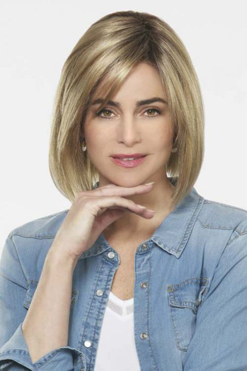 Devon by Henry Margu in Gold Blonde with Light Blonde highlights and Brown roots (26GR)