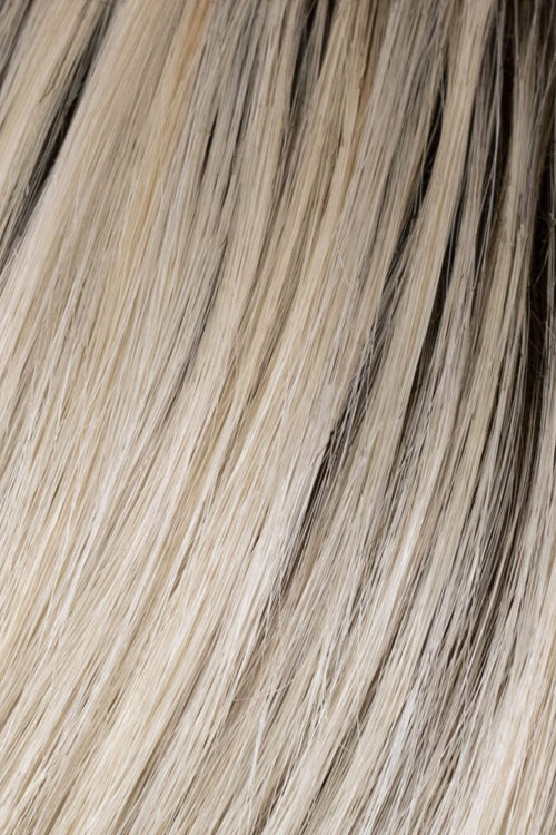 Chilled Caramel Swirl (613/1001/R18) Vanilla Blonde White Blonde Blend Rooted Ash Brown