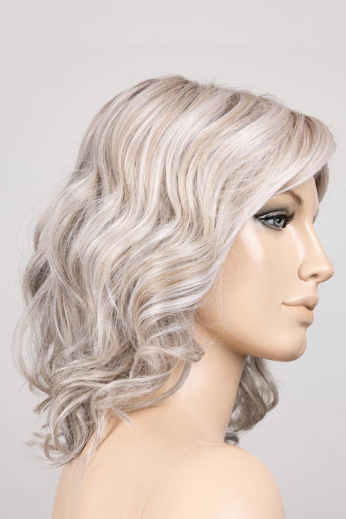 Silver Blonde Rooted (60.23) | Pearl White and Lightest Pale Blonde Blend with Shaded Roots