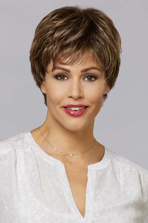 Amber by Henry Margu in Chocolate Brown with Carmel highlights (7H)