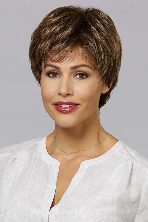 Amber by Henry Margu in Chocolate Brown with Carmel highlights (7H)