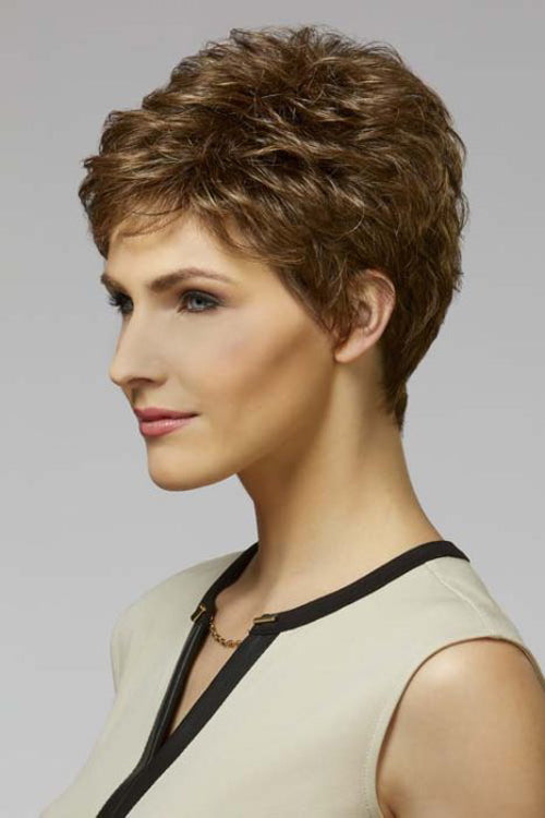 Jessica by Henry Margu in Medium Dark Brown with Dark Blonde and Subtle Auburn highlights (8/14H)