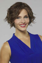 Naomi by Henry Margu in Dark Brown with Strawberry highlights (5H)