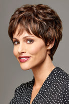 Trish by Henry Margu in Dark Brown with Strawberry highlights (5H)
