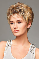 Monica by Henry Margu in Gold Blonde with Light Blonde highlights and Brown roots (26GR)