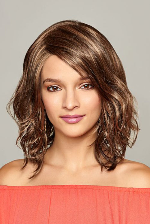 Kendall by Henry Margu in Chocolate Brown with Carmel highlights (7H)