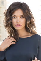 Evanna Top Piece by Rene of Paris in Marble Brown LR
