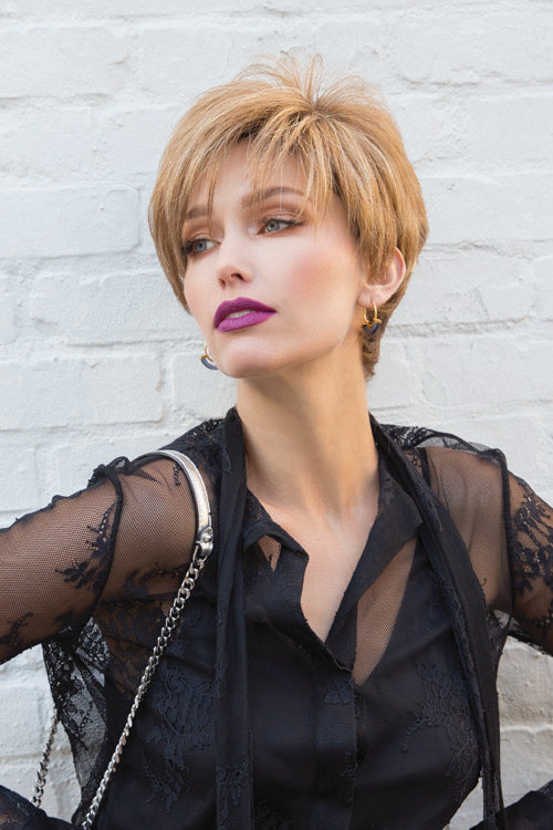 Modern Top Piece by Rene of Paris in Maple Sugar R