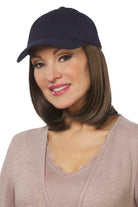 Classic Hat Navy by Henry Margu in Medium Brown with Golden Brown highlights (8H)