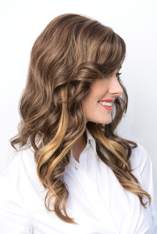 Luxe Top Piece by Amore in Marble Brown R