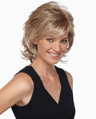 Angela By Estetica in Dark Blonde w Golden Blonde Highlights (R14/26H)