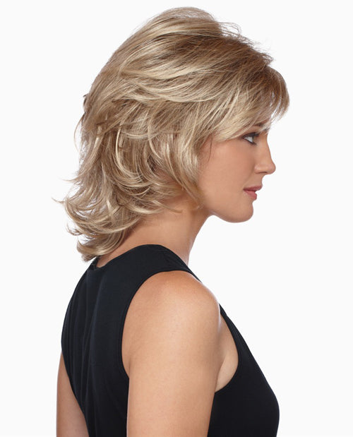 Angela By Estetica in Dark Blonde w Golden Blonde Highlights (R14/26H)