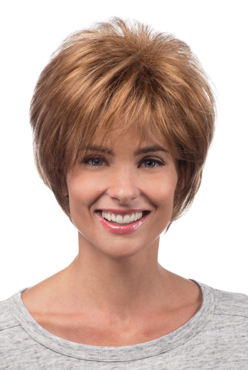 Carina By Estetica in Medium Auburn w Light Auburn w Golden Blonde Blend (R30/28/26)