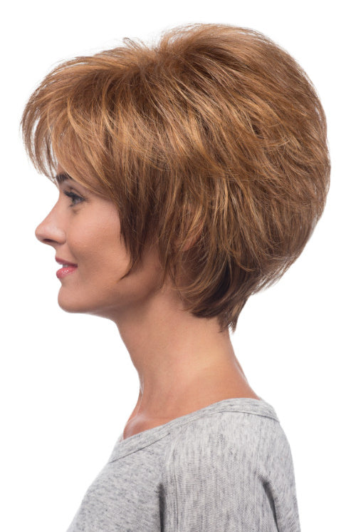 Carina By Estetica in Medium Auburn w Light Auburn w Golden Blonde Blend (R30/28/26)