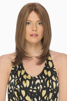 Celine - Lace Front By Estetica in Golden Brown w Dark Blonde Highlights (R14/8H)