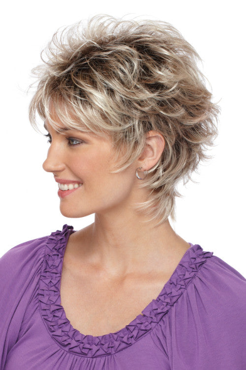 Christa By Estetica in Dark Blonde w Lightest Blonde Highlights n Golden Brown Roots (RH1488RT8)