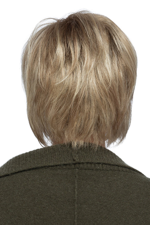 Devin By Estetica in Dark Blonde w Lightest Blonde Highlights n Golden Brown Roots (RH1488RT8)