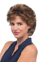 Diana By Estetica in Golden Brown w Light Copper Blonde Highlights (CARAMELKISS)