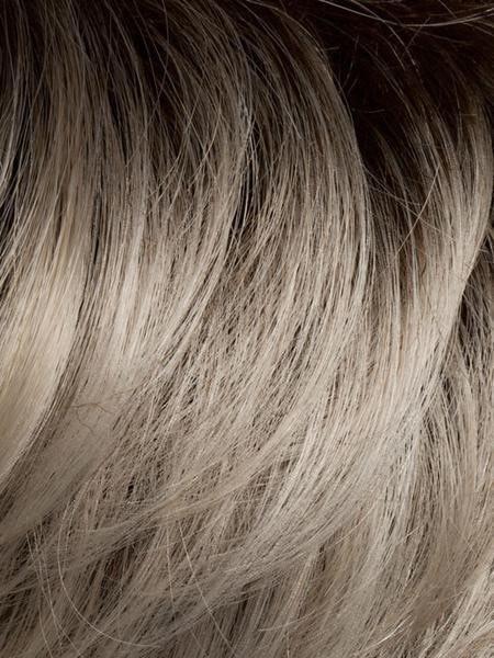 Light Champagne Rooted (23.26.25) | Pearl Platinum and Light Golden Blonde Blend with Medium Brown Roots
