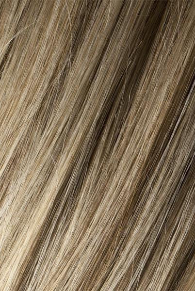 Sandy Blonde Rooted (24.16.14) | Medium Honey Blonde, Light Ash Blonde, and Lightest Reddish Brown blend with Dark Roots