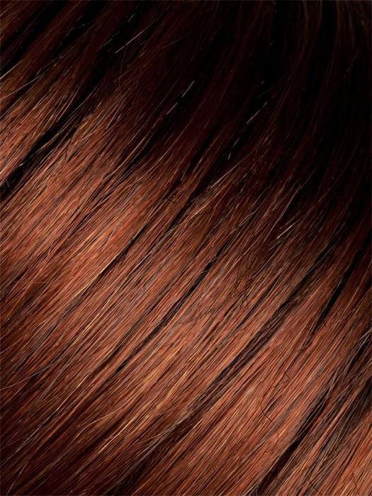 Auburn Rooted (33.130.4) | Dark Auburn, Bright Copper Red, and Warm Medium Brown blend with Dark Roots