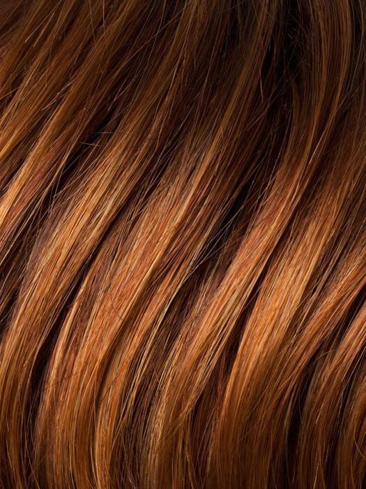 Safran Red Rooted (29.28.33) | Dark Copper Red, Copper Red, and Light Copper Red blend with Dark Roots
