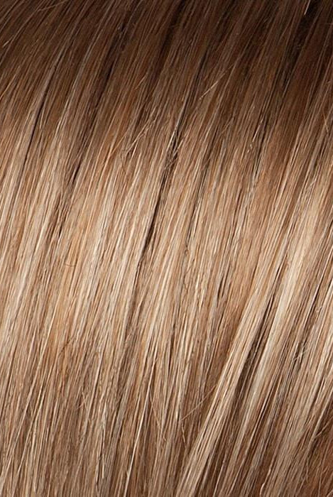 Sand Rooted (14.16.22.12) | Light Brown, Medium Honey Blonde, and Light Golden Blonde blend with Dark Roots