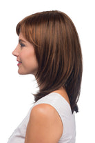 Evette By Estetica in Chestnut Brown Lightening to Bright Red Mix in Front (R6LF29)
