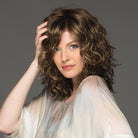 Finn By Estetica in Caramel Kiss with Dark Brown Roots (CKISSRT4)