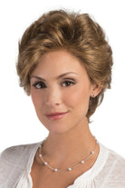 Hallie By Estetica in Golden Brown w Copper Blonde Highlights (RH268)