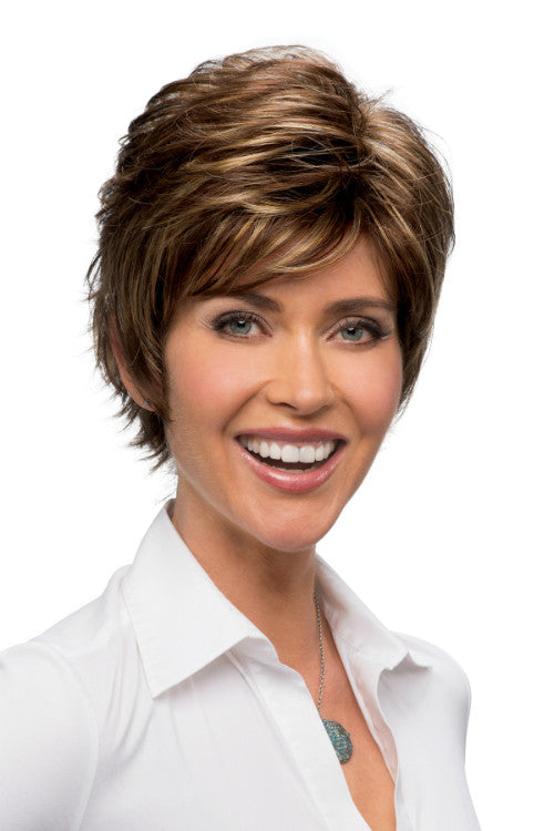 Heidi By Estetica in Golden Brown w Golden Blonde Highlights (R8/26H)