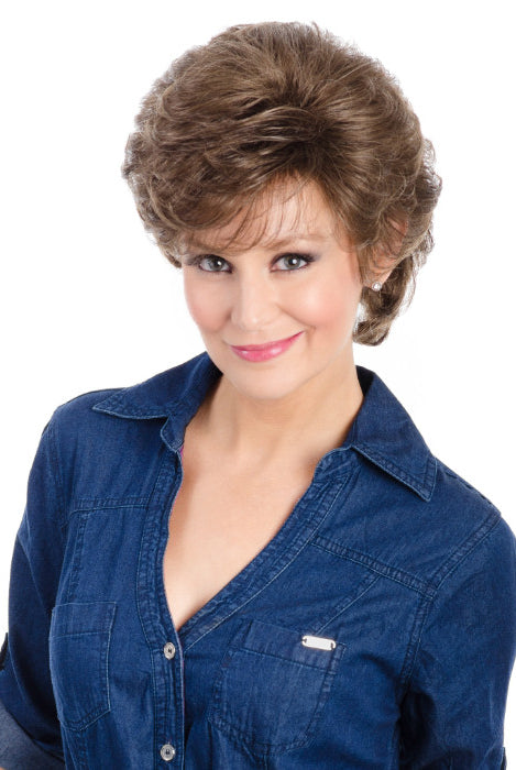 Kate by Tony of Beverly in Brown w Dark Beige Blonde Highlights (14HL8)