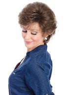Kate by Tony of Beverly in Brown w Dark Beige Blonde Highlights (14HL8)
