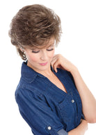 Kate by Tony of Beverly in Brown w Dark Beige Blonde Highlights (14HL8)