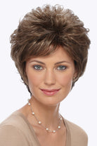 Katie By Estetica in Golden Brown w Dark Blonde Highlights on Top (R14/8H)