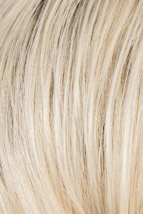 Light Champagne Rooted (23.1001.14) | Light Beige Blonde, Medium Honey Blonde, and Platinum Blonde blend with Dark Roots