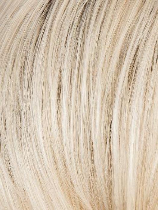 Light Champagne Rooted (23.1001.14) | Light Beige Blonde, Medium Honey Blonde, and Platinum Blonde blend with Dark Roots