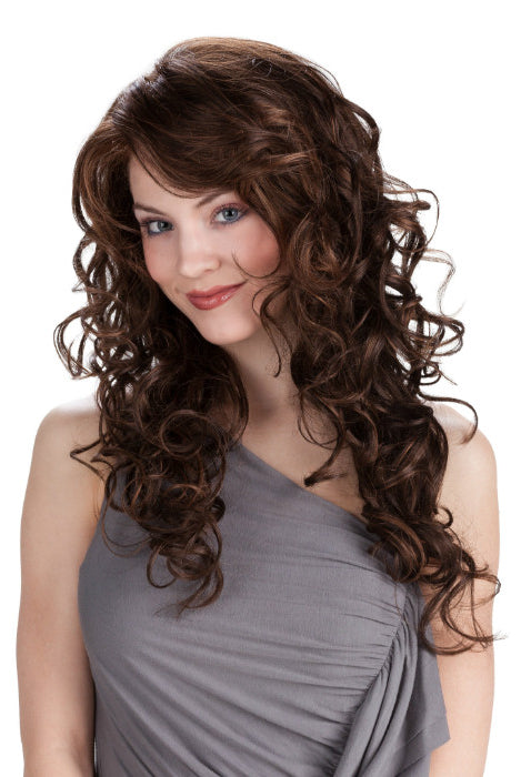 Mambo by Tony of Beverly in Medium Brown w Lightest Red Highlights (6/27)