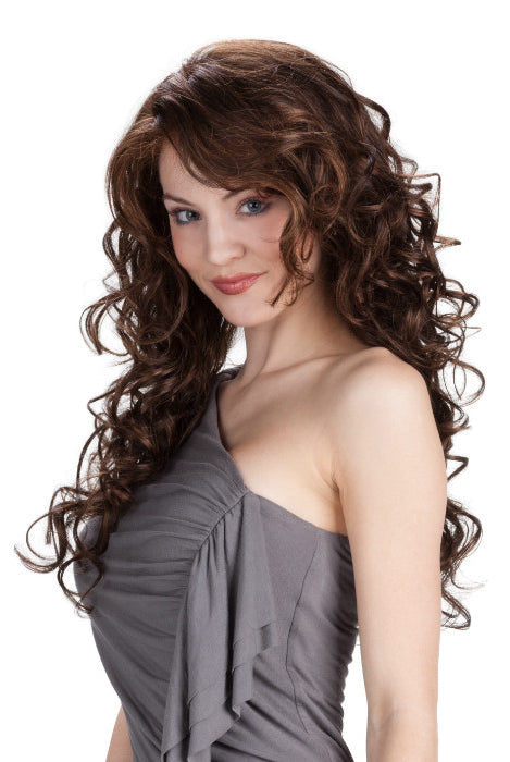Mambo by Tony of Beverly in Medium Brown w Lightest Red Highlights (6/27)