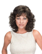 Manhattan by Tony of Beverly in Brown w Dark Beige Blonde Highlights (14HL8)