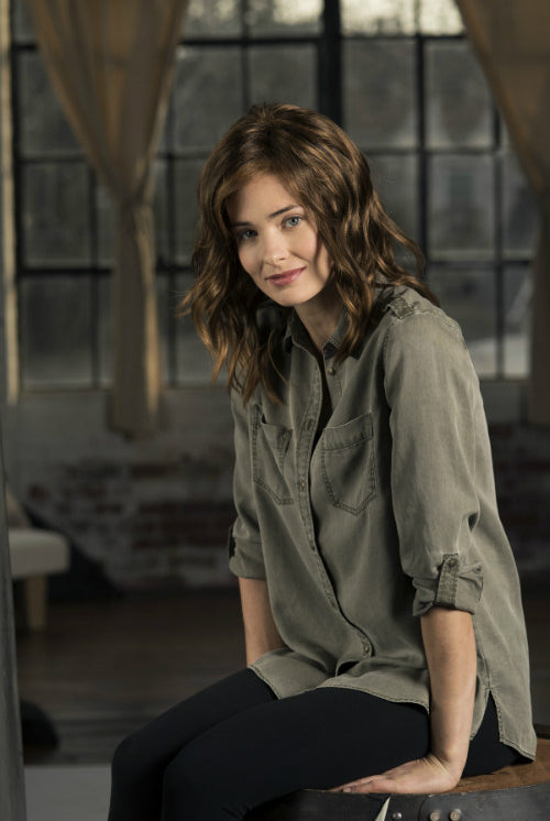 Ocean By Estetica in Chestnut Brown w Subtle Auburn Highlights n Auburn Tipped Ends (RTH6/28)