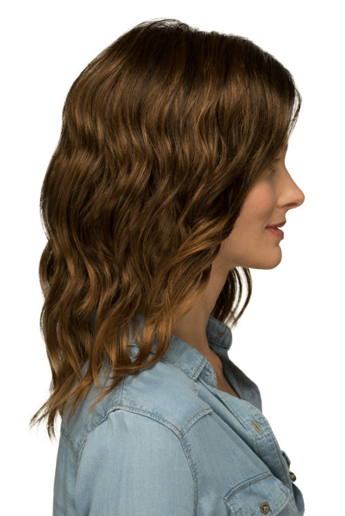 Ocean By Estetica in Chestnut Brown w Subtle Auburn Highlights n Auburn Tipped Ends (RTH6/28)