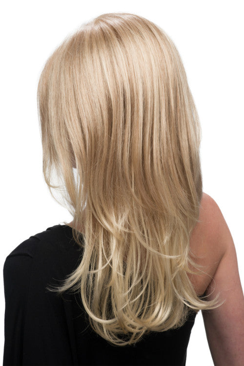 Orchid By Estetica in Dark Blonde w Lightest Blonde Highlights n Soft Brown Roots (RH1488M)