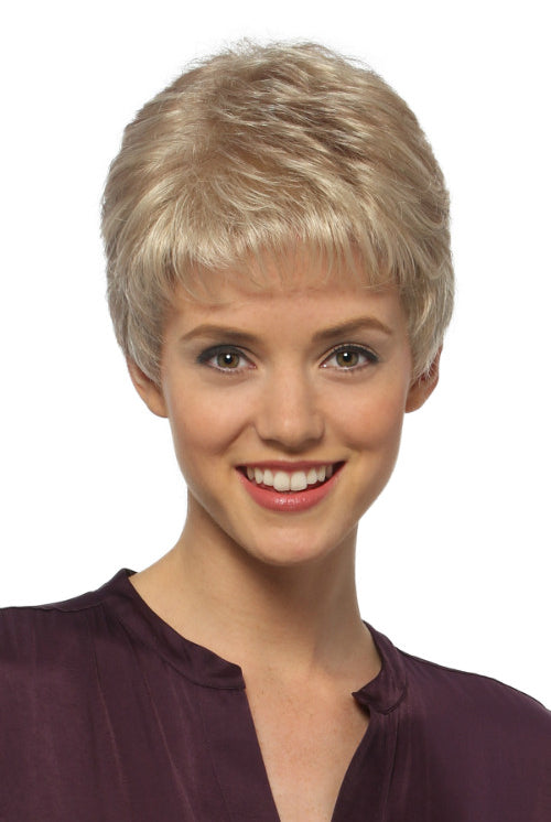 Coby - Petite by Estetica in Dark Blonde w Lightest Blonde Highlights (RH1488)