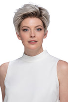 Easton by Estetica in Iced Blonde Dusted w Soft Sand n Golden Brown Roots (SILVERSUNRT8)
