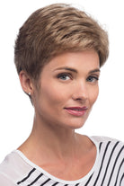 Kate - Petite By Estetica in Light Brown w Golden Blonde Highlights on Top (R12/26H)