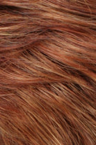 Auburn Bright Red w Pale Golden Blonde Highlights (R133/24H)