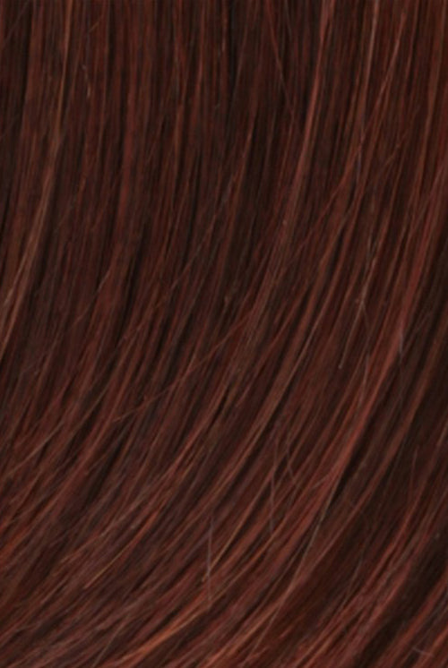Dark Brown w Auburn w Bright Red Frost (R133F)