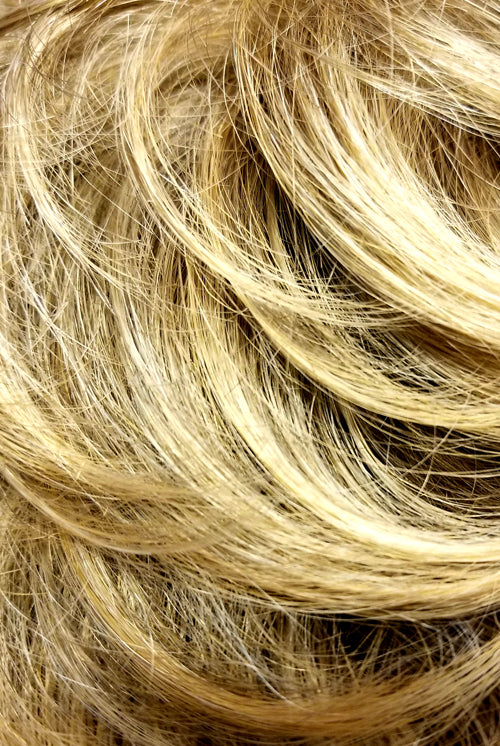 Golden Blonde Blended n Tipped w Ash Blonde (R24/18BT)