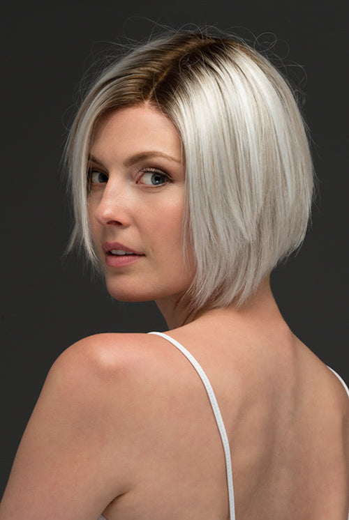 Ryder By Estetica in Iced Blonde Dusted w Soft Sand n Golden Brown Roots (SILVERSUNRT8)